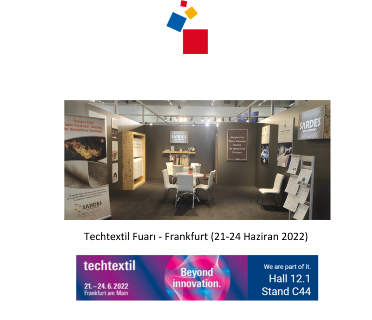 Techtextil Fuarı, 23-26 Nisan 2024 tarihinde Frankfurt’ta düzenlenecektir.